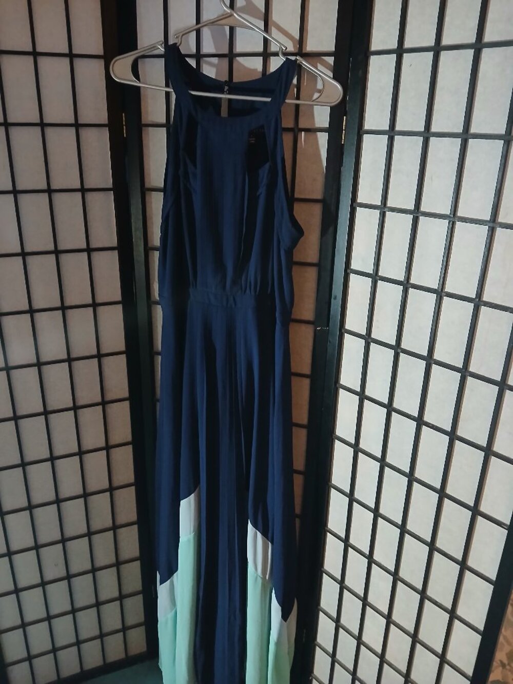 Adelyn Rae Maxi Dress in Blue